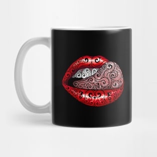 Swirly Precious Tongue Mug